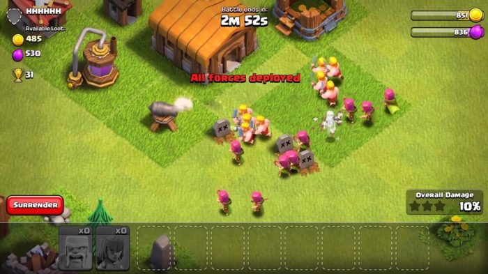 Tips cara bermain coc